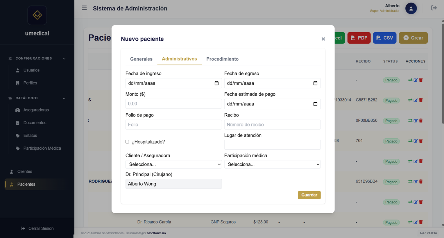 Umedical+ - Documentos
